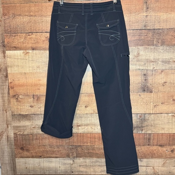 KUHL Women’s size 6 Charcoal Gray Pants Outdoorr Hiking Activewear - Picture 4 of 13